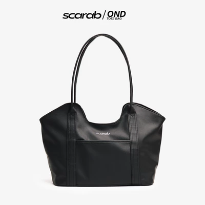 SCARAB OND TOTE BAG - Túi Tote Da PVC, Túi Xách Đeo Vai Form Mềm Thời Trang Nam Nữ, Đựng Vừa Ipad