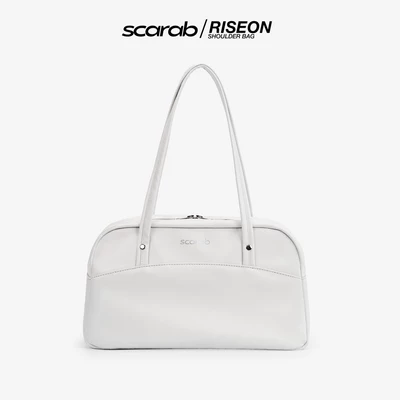 [CÓ SẴN] Túi xách đeo vai SCARAB RISEON GREY thời trang nam nữ đựng vừa Laptop 13", đồ trang điểm