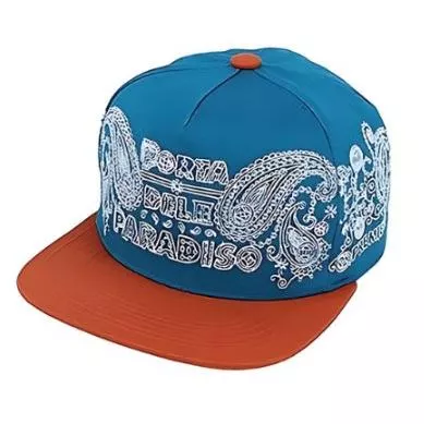 Mũ Snapback Hiphop Trẻ Em PREMI3R màu xanh PAISELY P307