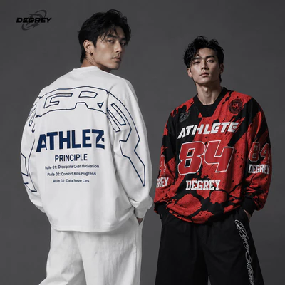Áo Sweater Degrey Athlete vải Poly