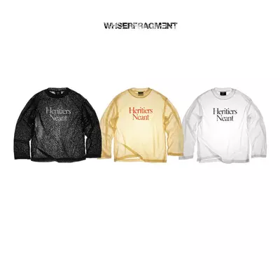 HERITIERS TSHIRT / Áo thun giấy mỏng mát đi biển nam nữ Whose Studio