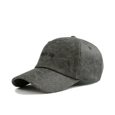 Nón PREMI3R ballcap roman logo craked black TBP02101