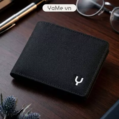 Ví Ngang Nam Canvas Bền Nhẹ #Y2010 095 23588 |YaMe|