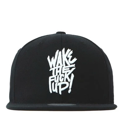 Nón PREMI3R snapbcak usa flag charcoal/black wake the f**k up FL042 và FL032 size M 57-58cm
