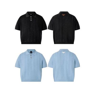 Áo Polo RVB ODYSSEY BEAT Knit Polo Sky / Black