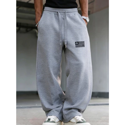 Quần nỉ ống rộng UMS2026 Phối Dây Bản Nhỏ Form Unisex Chất Nỉ 2 Da Dày Dặn 4 Màu Cơ Bản Dễ Phối Mặc Nhiều Kiểu Đồ Hằng N