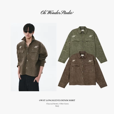 Áo khoác jeans Longsleeves Denim Shirt - Everdenim Collection
