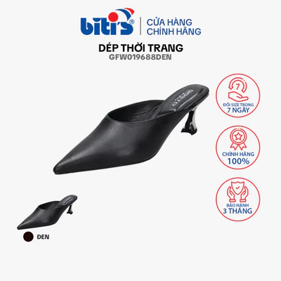 Dép Thời Trang Nữ Gosto GFW019688DEN (Đen)