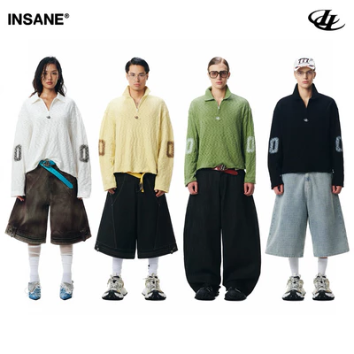 Áo Thun Dài Tay InsaneClo 00 LONGSLEEVE Form Oversized Chất Liệu Len Nhập Khẩu