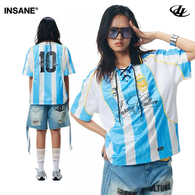 Áo Thun Thể Thao InsaneClo TANGO JERSEY Form Oversized Unisex Chất Liệu Polyester Nhập Khẩu