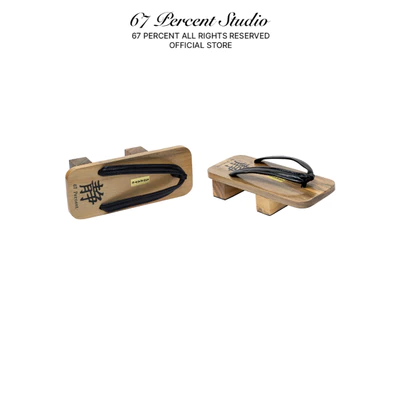 Dép Xỏ Ngón Đế Gỗ 67PERCENT/67% - WOODEN SANDALS
