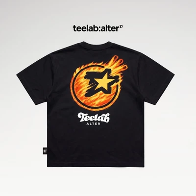 Áo Thun Teelab Alter TI-STAR-Flame Semi-Oversized Cotton Tee TS385
