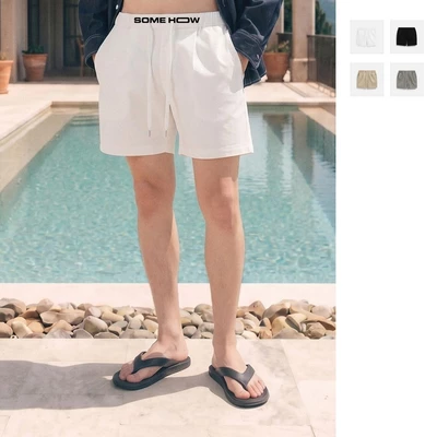 [N] Quần Short Relaxed Khaki Stringv Vải Kaki Thoải Mái Trẻ Trung Phóng Khoáng, QS0124 SOME HOW STORE