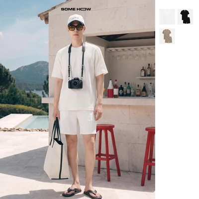 [N] Set Áo Thun Short Waves Block Inno V2 Vải Cotton PL Spandex Thoải Mái Thoáng Mát Năng Động, SB0062 SOME HOW STORE