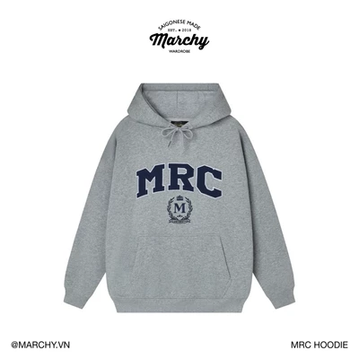 MARCHY - MRC Hoodie - Áo khoác thêu, chui đầu