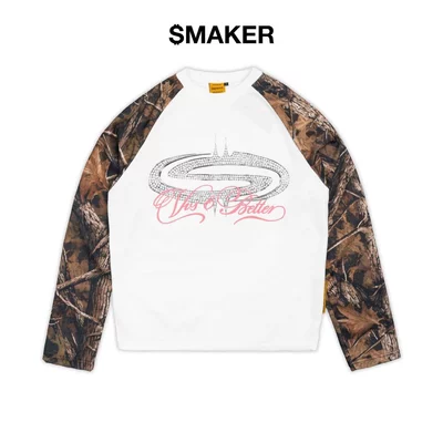 [SMAKER] Áo dài tay phối 2 màu - VVS & BETTER WAFFLE TEE