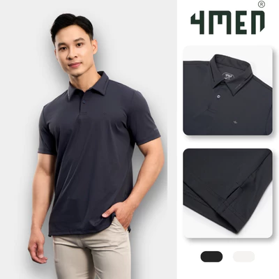 Áo Polo Cool-X In Viền Bo Cổ Form Slimfit PO186 Chỉn Chu, Phong Cách, Dễ Phối Đồ