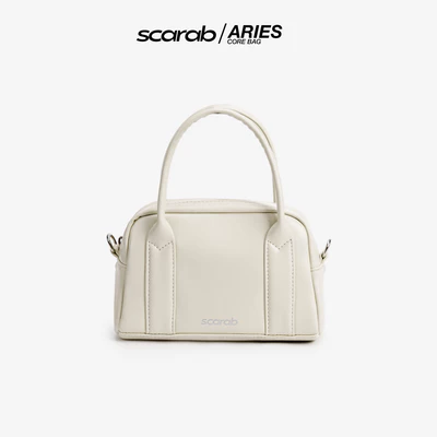 Túi Đeo Chéo Da Mềm SCARAB ARIES CORE BAG, Túi Da PVC Thời Trang Nam Nữ Đựng Vừa Điện Thoại, Ví Tiền, Đồ Trang Điểm