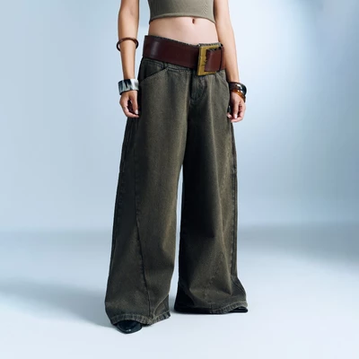 SEYMOUR PANTS VER JEAN (BROWNISH GRAY) BunnyHill SSTS16a
