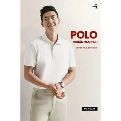 [🔥HOT] Áo Polo Nam Trơn Ngắn Tay Trơn Form Fitted - Routine 10S25POL024R2