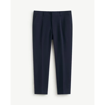 Quần Tây Dài Nam Form Slim Cropped - Routine 10F25PFO014
