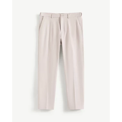 Quần Tây Dài Nam Lưng Điều Chỉnh Form Slim Cropped - Routine 10F25PFO027