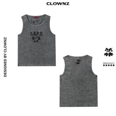Áo ba lỗ L.Z.P.D Washed Tanktop - Loudzone by ClownZ vải premium rib cao cấp