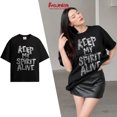 Áo Thun REUNION "KEEP MY SPIRIT ALIVE" T-shirt TS339