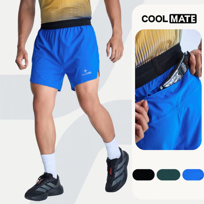 [MUA 2 GIẢM 5%]Quần shorts nam thể thao chạy bộ CoolFast 5inch không đường may giảm ma sát Coolmate