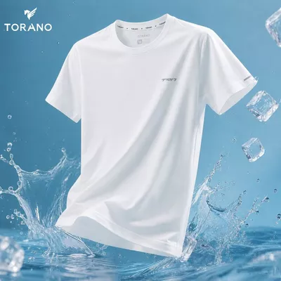 Áo thun nam TORANO SMART PACE TEE trơn in phản quang, co giãn thoải mái, thấm hút mồ hôi siêu thoáng khí HSTS902