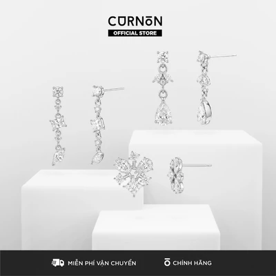 [HÀNG MỚI VỀ] Flora Nocturne Earring Collection - Bộ Sưu Tập Khuyên Tai Nữ Thời Trang Curnon  - Thép Không Gỉ