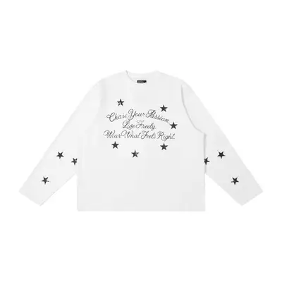 ÁO SWE PASSION L/S TEE - WHITE