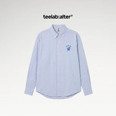 Sơ Mi Dài Tay Teelab Alter Oxford Stripe Oversized Shirt SS096