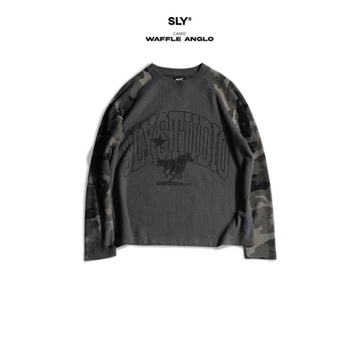 Áo tay dài SLY Long Sleeve Waffle Anglo Raglan