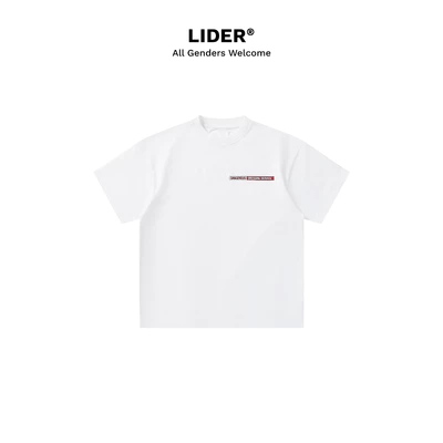 Áo Thun Tay Ngắn Unisex LIDER DRESSING SERVICE TEE - White