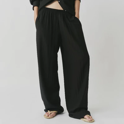 HIGHCHIC - LIMINAL COLLECTION - QUẦN DÀI FORM RỘNG - GRAIN PANTS - KIỂU DÁNG THANH LỊCH