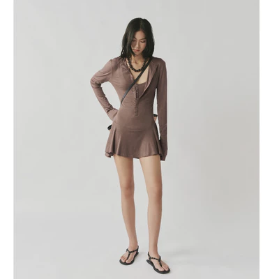 HIGHCHIC - LIMINAL COLLECTION - HEMIS DRESS - VÁY NGẮN
