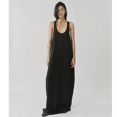 HIGHCHIC - LIMINAL COLLECTION - ĐẦM DÀI ĐEN - THIẾT KẾ SANG TRỌNG - DARCI DRESS