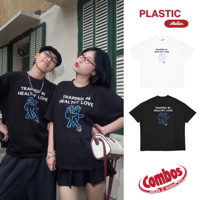 Áo thun oversized boxy, áo thun local "Ngày bình thường" 250gsm Cổ Tròn Unisex Nam Nữ Basic