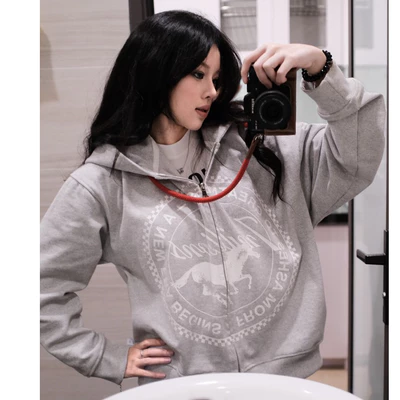 Áo khoác hoodie zip "7millions Reborn" boxy