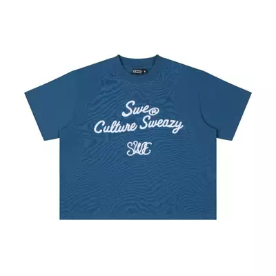 ÁO SWE RHYTHM BOXY TEE - COBALT BLUE