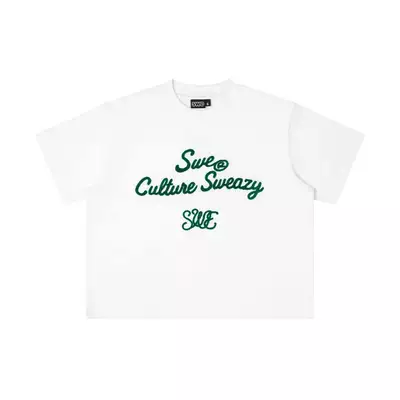 ÁO SWE RHYTHM BOXY TEE - WHITE