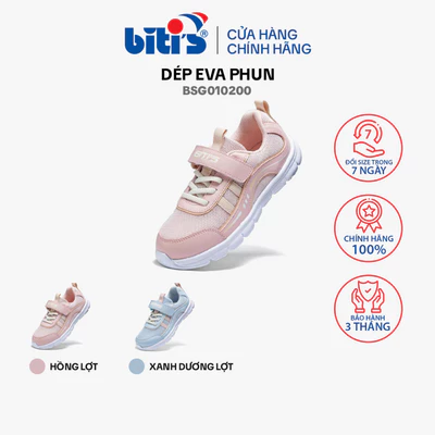 Giày thông dụng quai Bé gái BSG010200 Size 28 đến 34