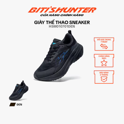 Giày Thể Thao sneaker Nam Biti's Hunter HSM010701DEN (Đen)