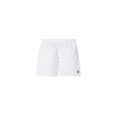 Eleven - Quần Short Vải Dù Thêu Mono | Màu Trắng