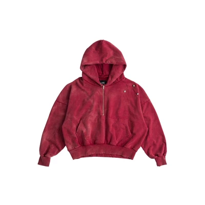 RIVET HALF-ZIP HOODIE / HOODIE NỈ / GAMBLE WORLDWIDE