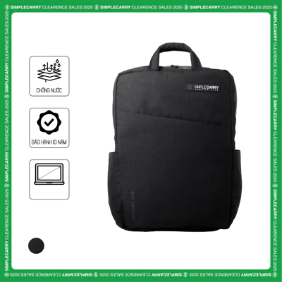 Balo SimpleCarry 153 Công Sở Đi Học Đi Chơi Chống Trượt Nước Chính Hãng cho Laptop 14inch