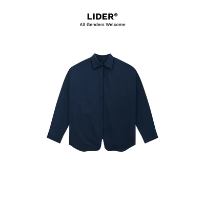 Áo Sơ Mi Tay Dài Phom Rộng Oversized Unisex LIDER DAILY OFFICER SHIRT