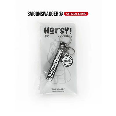 Móc khoá cao su SAIGONSWAGGER® SGS LOGO TAG KEYCHAIN