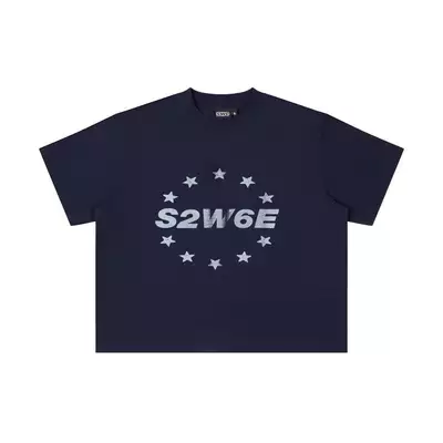 ÁO SWE UNION BOXY TEE - DARK NAVY
